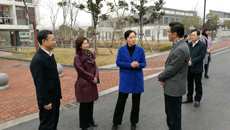市委常委、宣传部长盛蕾走访我校