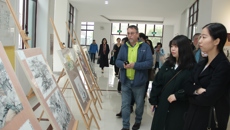 加拿大乔治布朗学院2018中国年会访问团一行参观我校