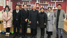 日本东亚大学校长一行来校访问