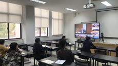 我校组织收看全省教育系统内部审计工作视频会